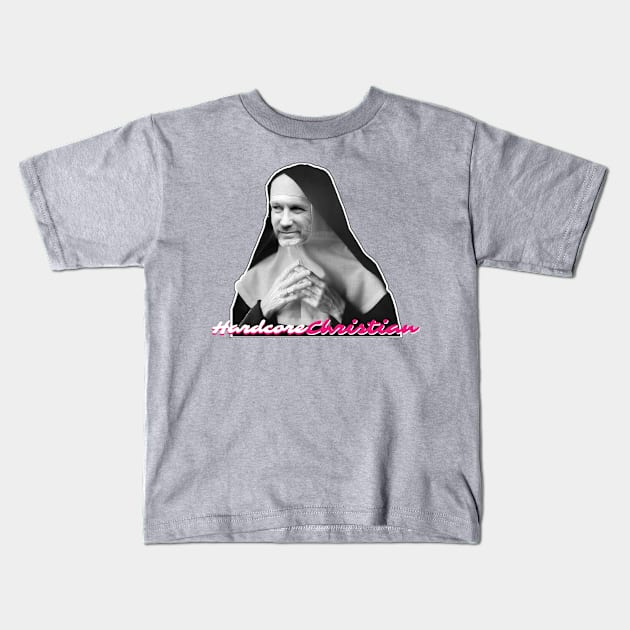 Hardcore Christian Kids T-Shirt by singinglaundromat